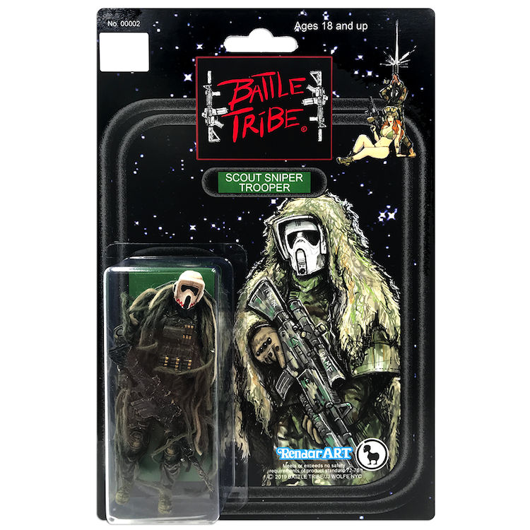 Battle Tribe: Scout Sniper by Rendar Art