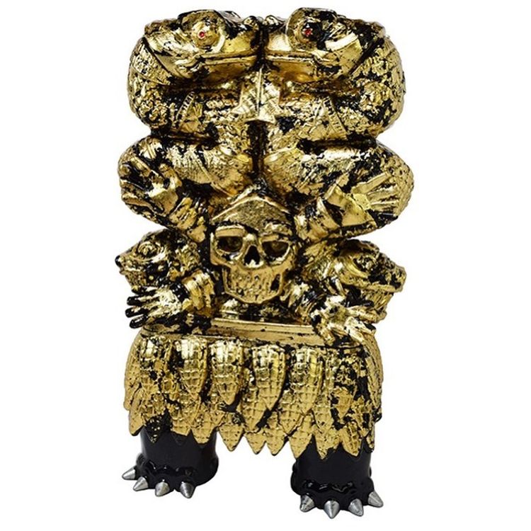 Gold Leaf Coatlicue by Mark Nagata