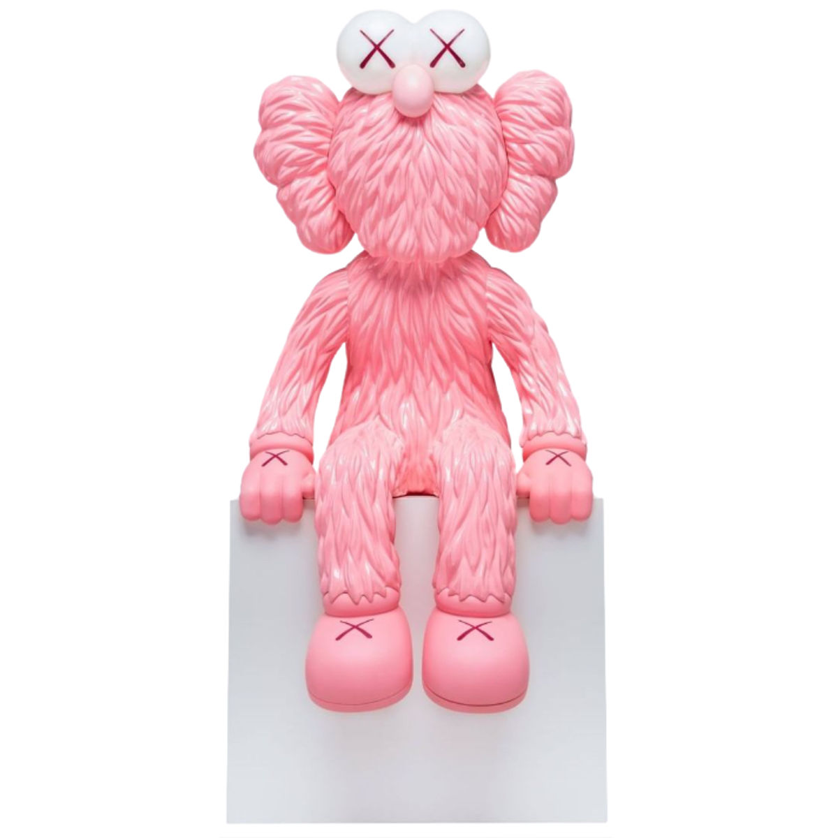 Pink Kaws BFF Seeing / Watching