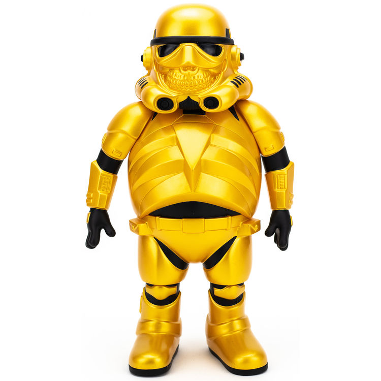 Gold Police Grin by Ron English