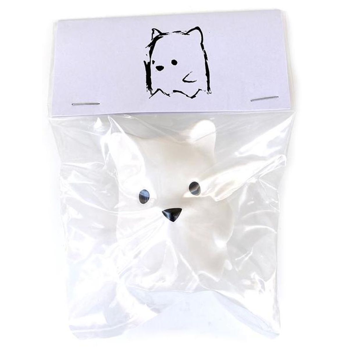 Matte White Ghosebear