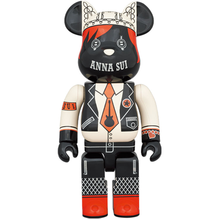 400% Red & Beige Anna Sui Be@rbrick by Anna Sui
