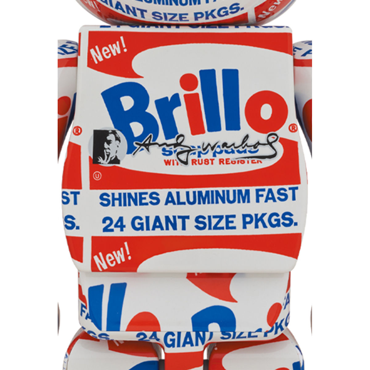 1000% Brillo Be@rbrick (Set)