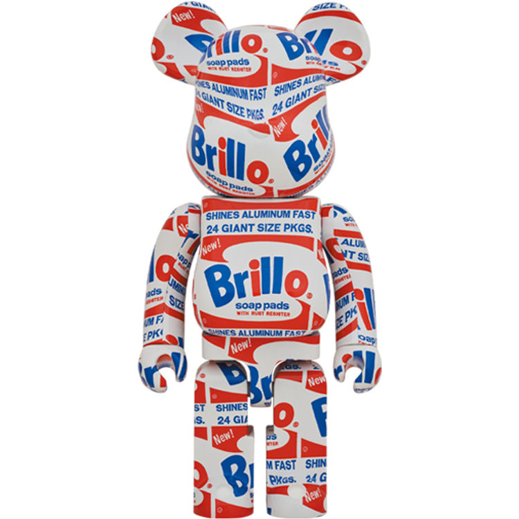 1000% Brillo Be@rbrick (Set) by Andy Warhol