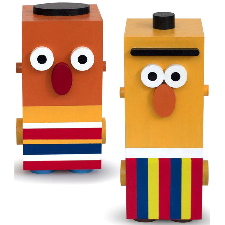 Bert & Ernie False Idols (Set) by ADi