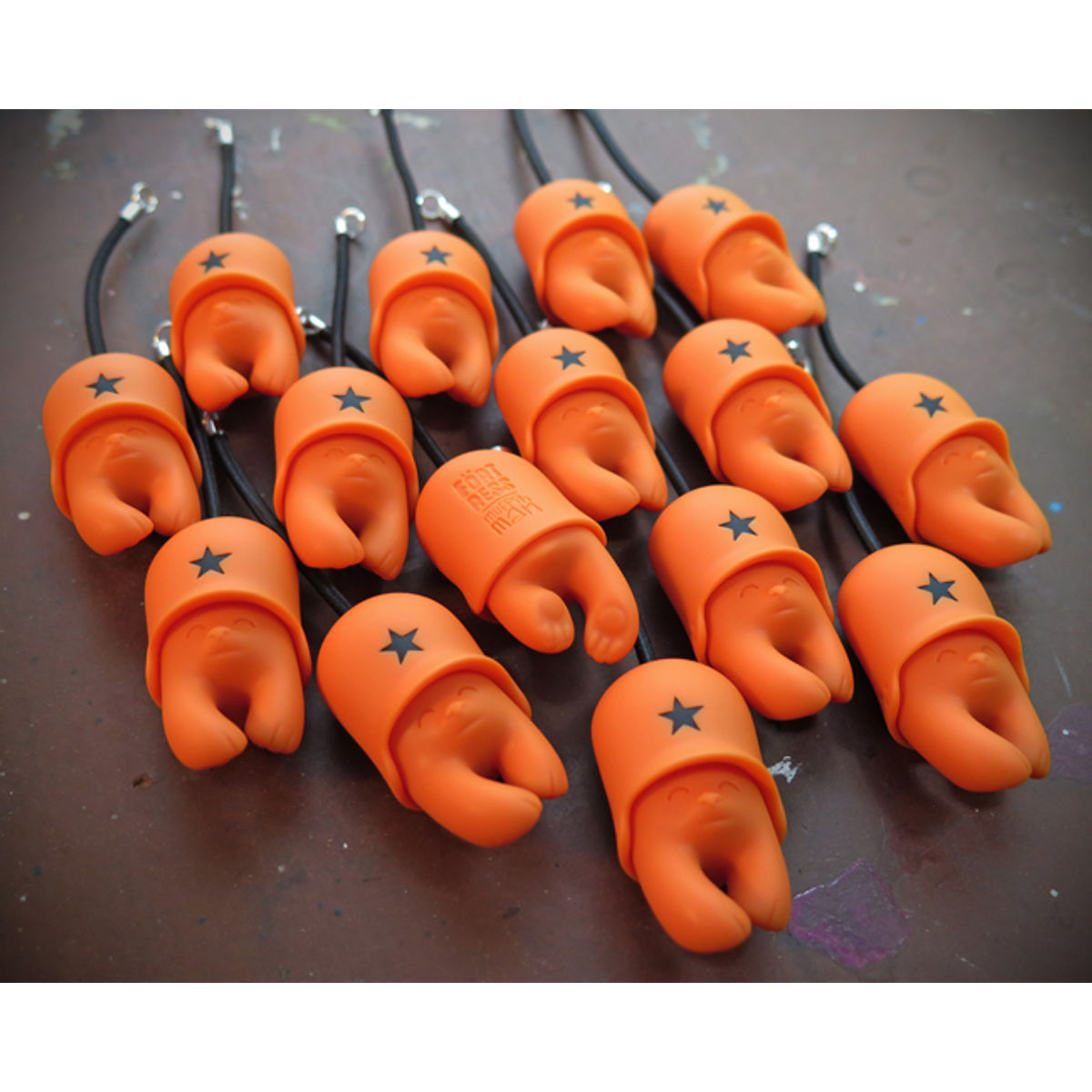 Orange keychain
