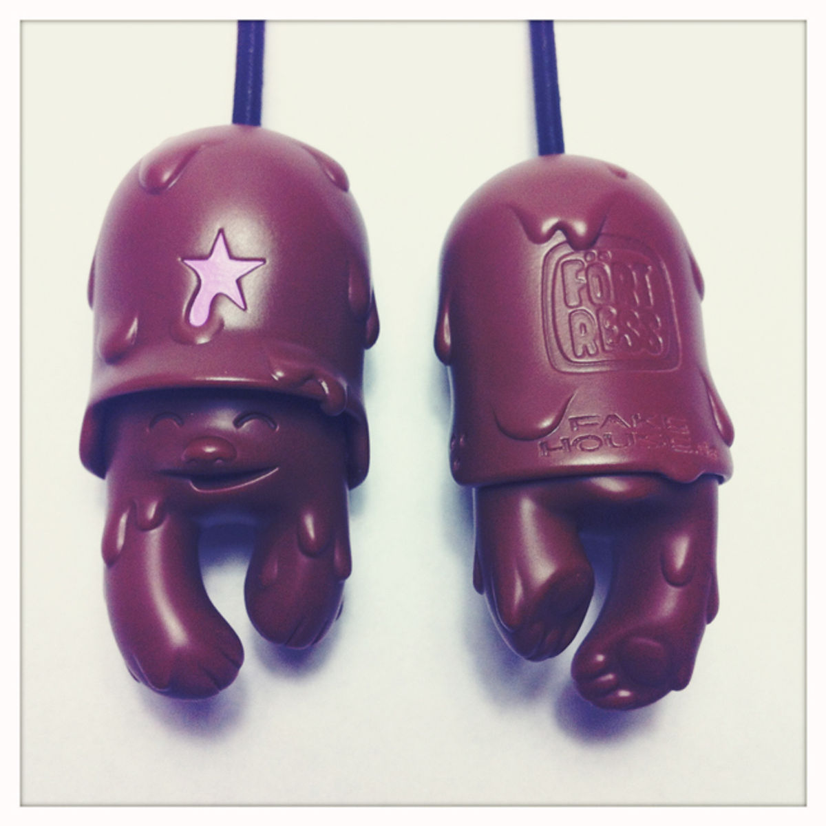 Melting Chocolate keychain