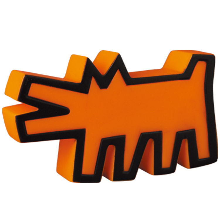 Orange Barking Dog Mini VCD by Keith Haring