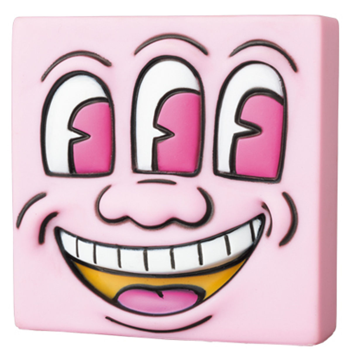 Pink Three Eye Smiling Face Mini VCD