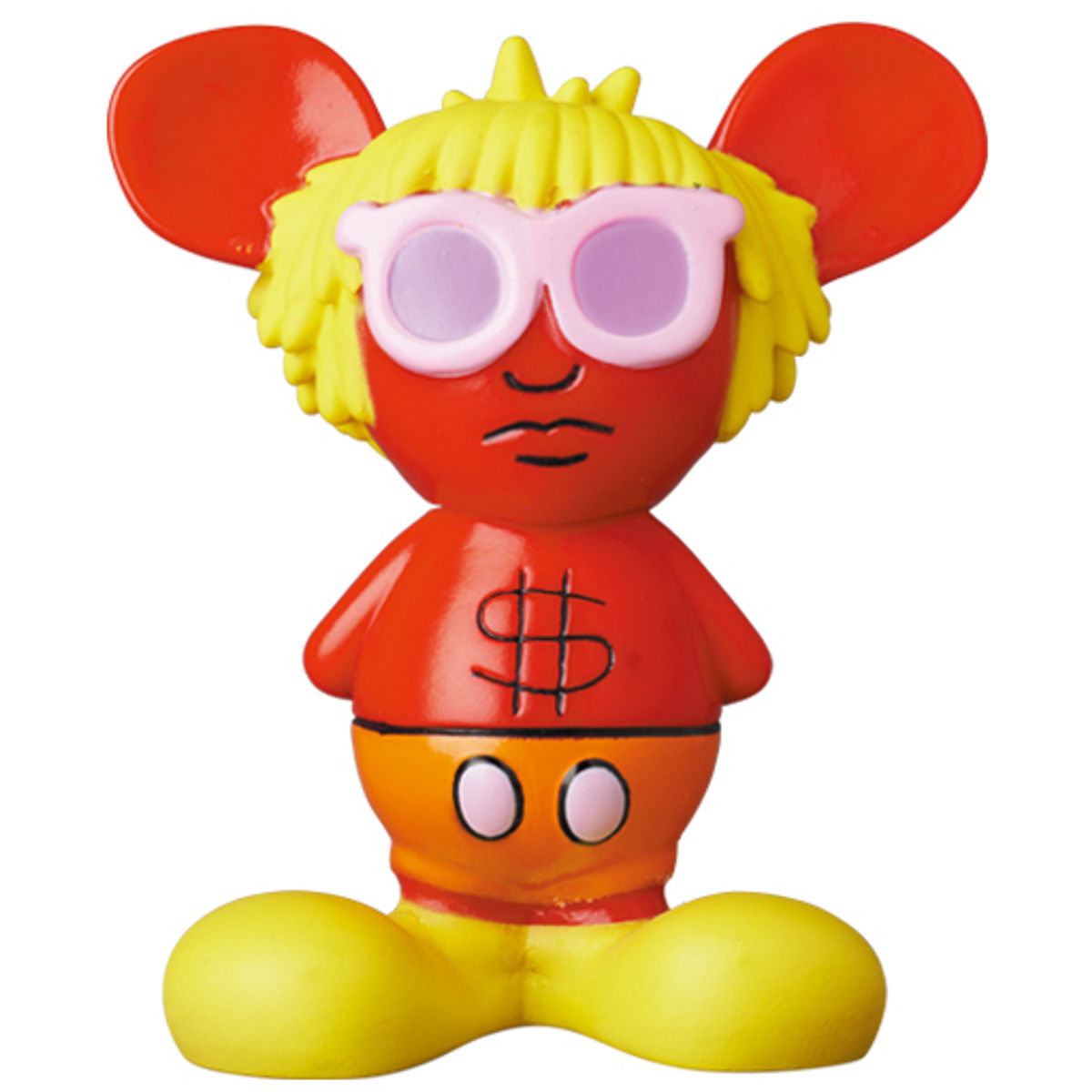 Red & Orange Andy Mouse Mini VCD