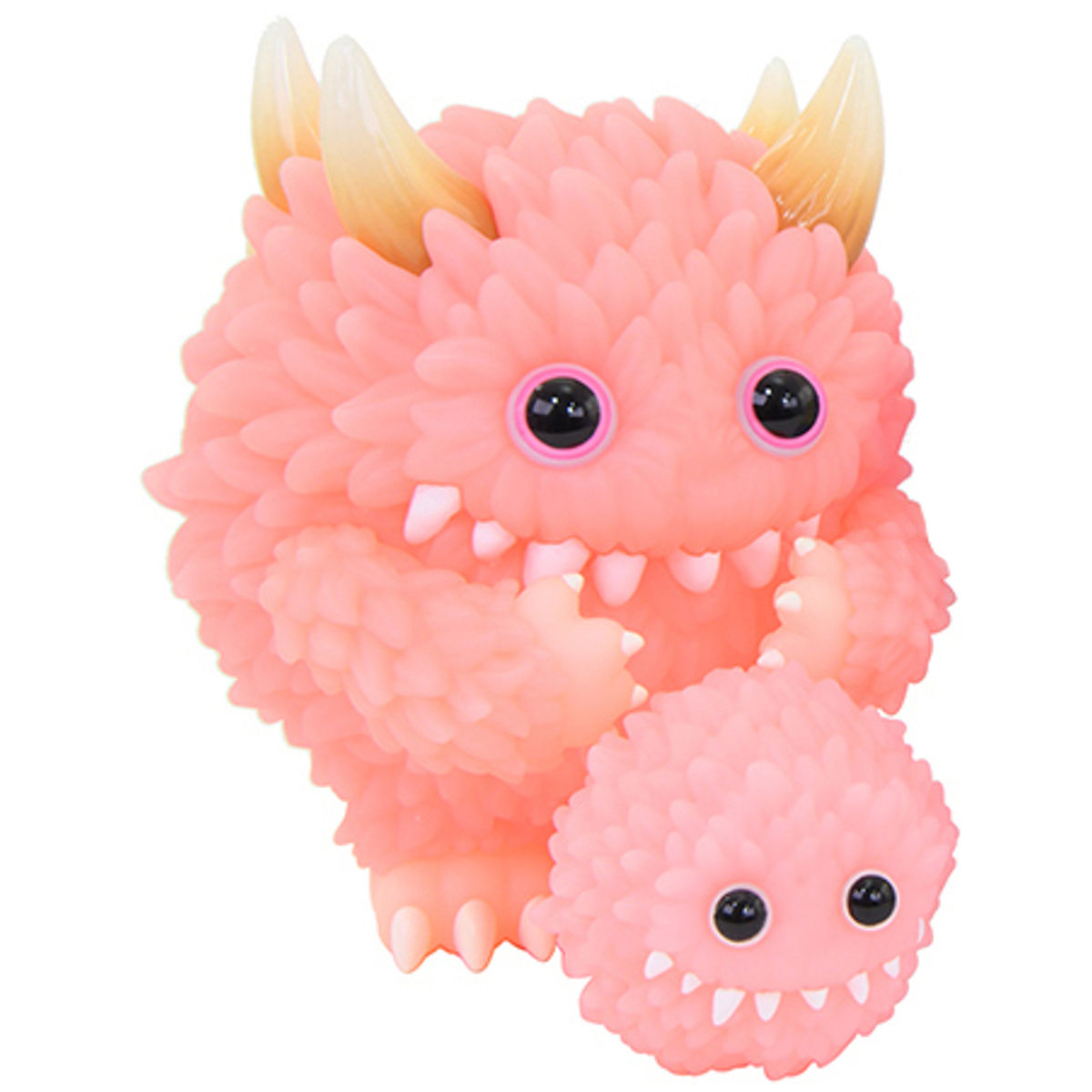 Pink Monster Fluffy Set