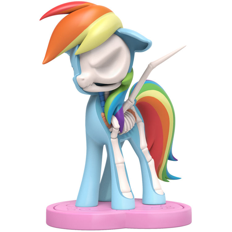 Rainbow Dash Hidden Dissectible by Jason Freeny