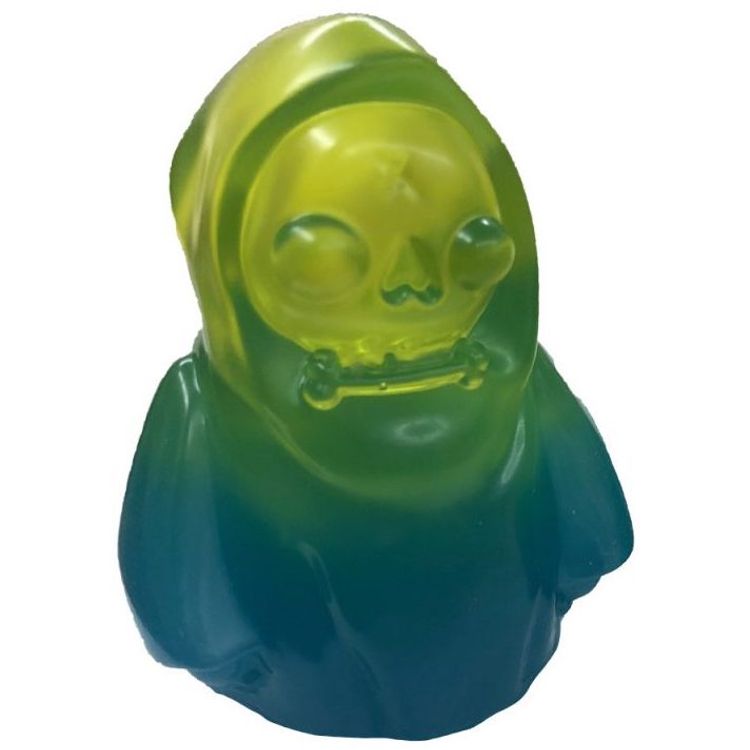 Blue Green Glow Grimmy by Nicky Davis 