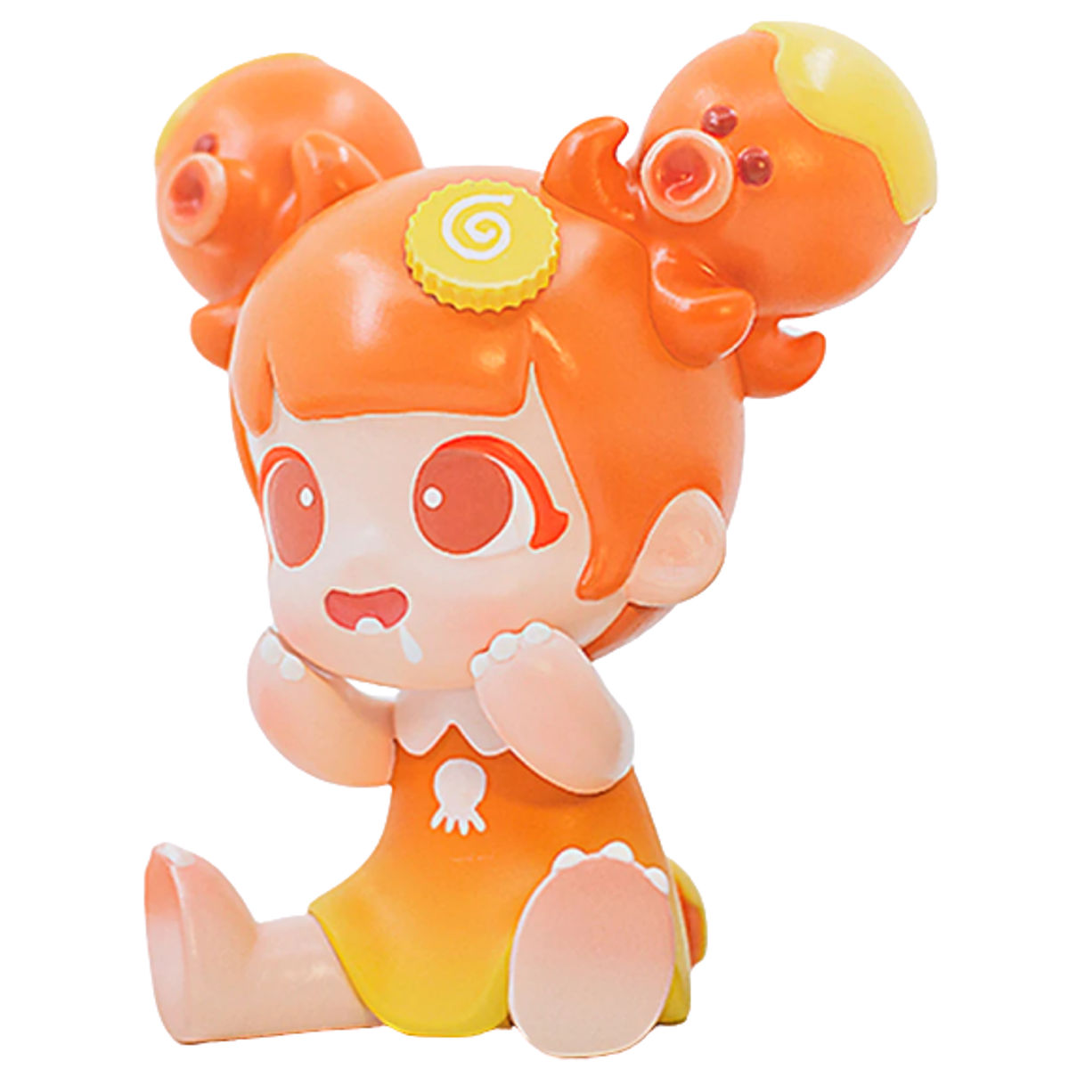 Orange Octopus Yaya Baby