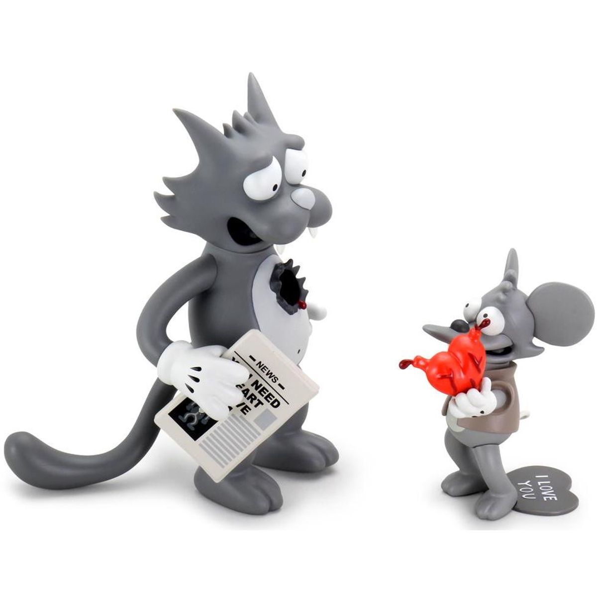 8" Vintage Itchy and Scratchy (Set)