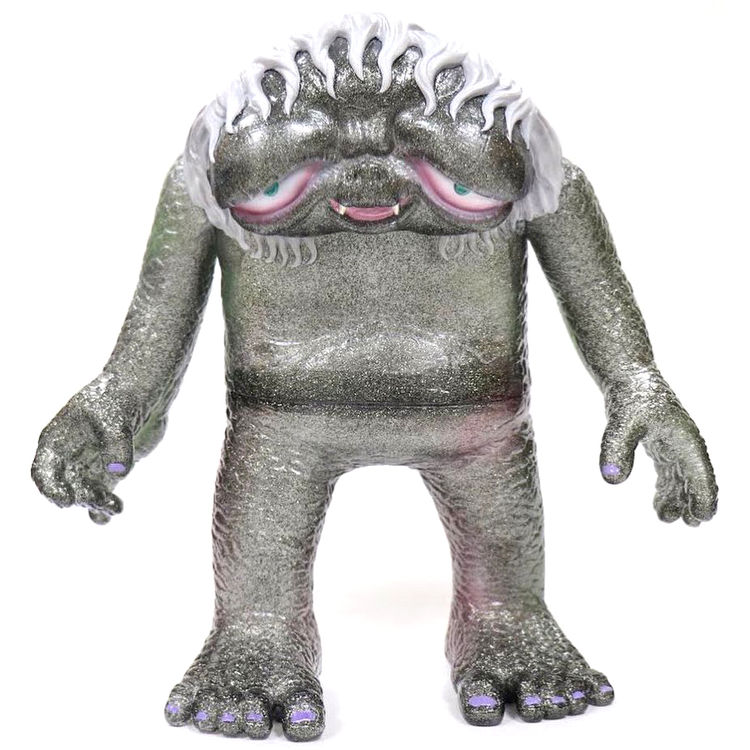 Black Silver Glitter Lovely Monster by Hideshi Hino