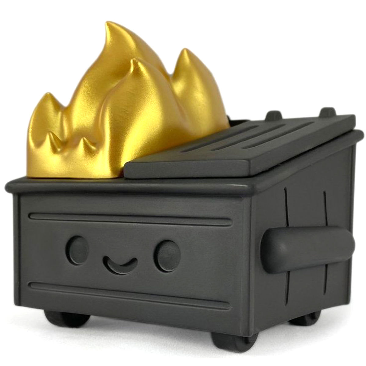 Black & Gold Dumpster Fire (Kidrobot Exclusive)