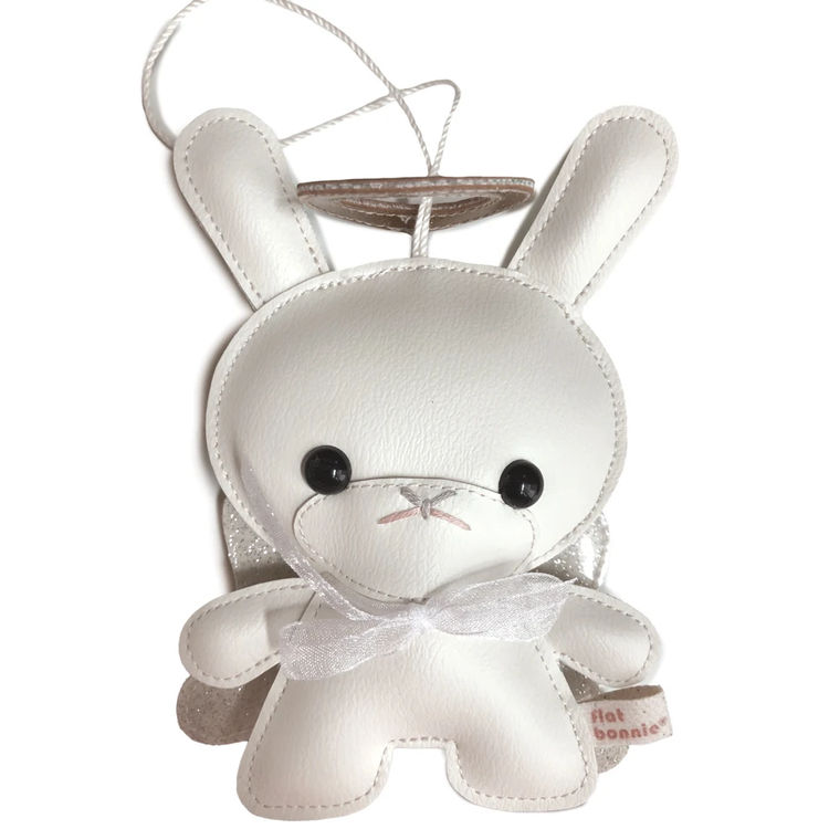 Twinkle Holiday Dunny Ornament by Flat Bonnie