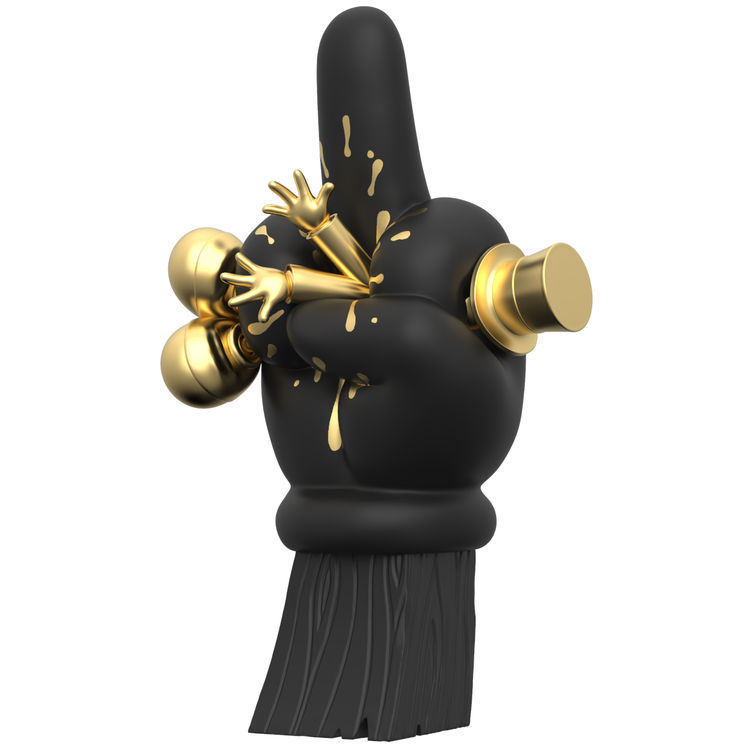 Black & Gold No Companion: Trust No One by Abell Octovan