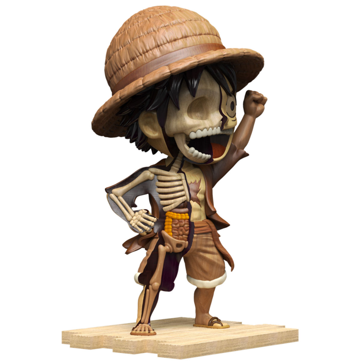 XXRay One Piece : Premium Worked Luffy