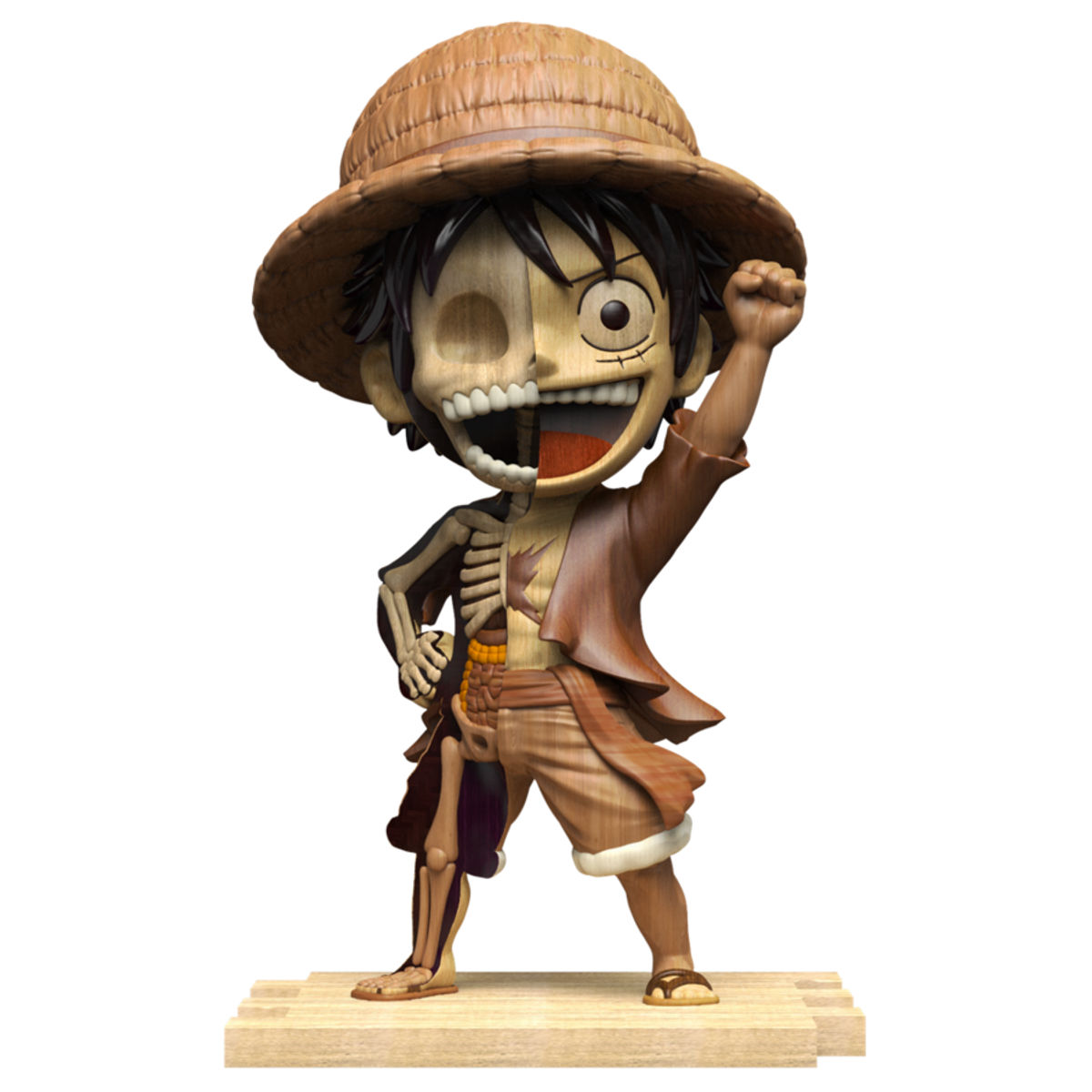 XXRay One Piece : Premium Worked Luffy