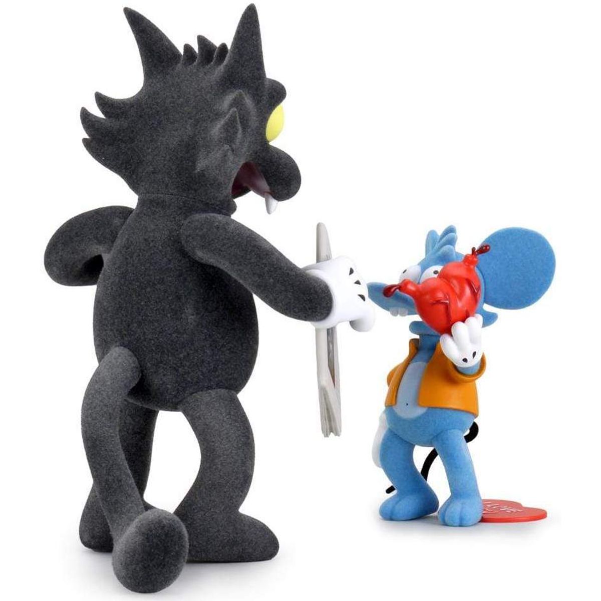 8" Flocked Itchy and Scratchy (I Am Retro Exclusive)
