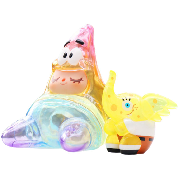 Rainbow Spongebob Squarepants x Greenie & Elfie by Nickelodeon