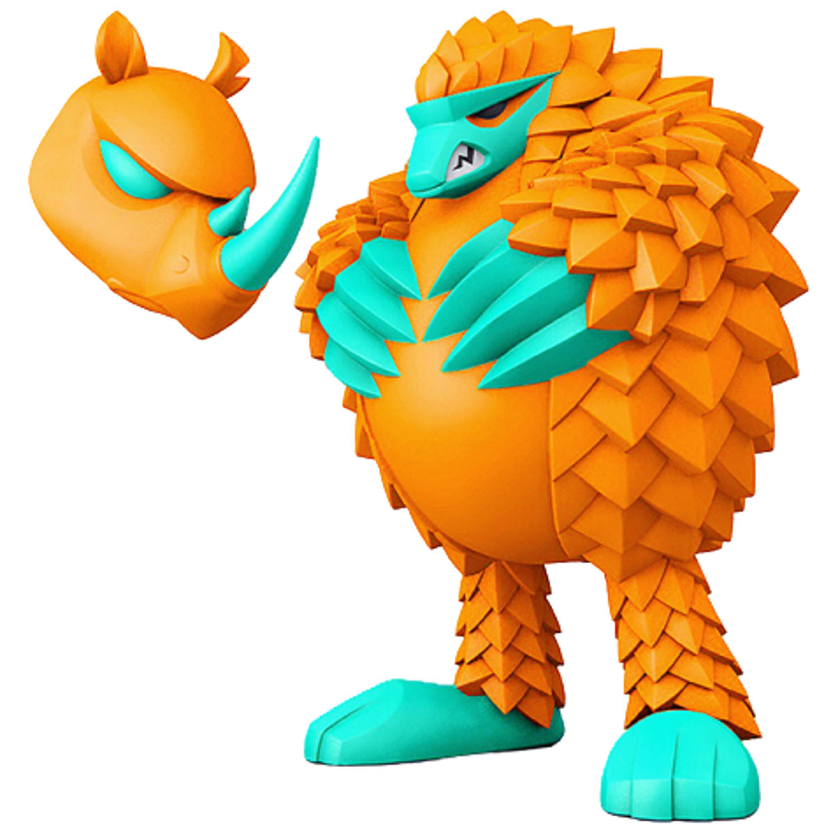 Angry Rhino Gargolin