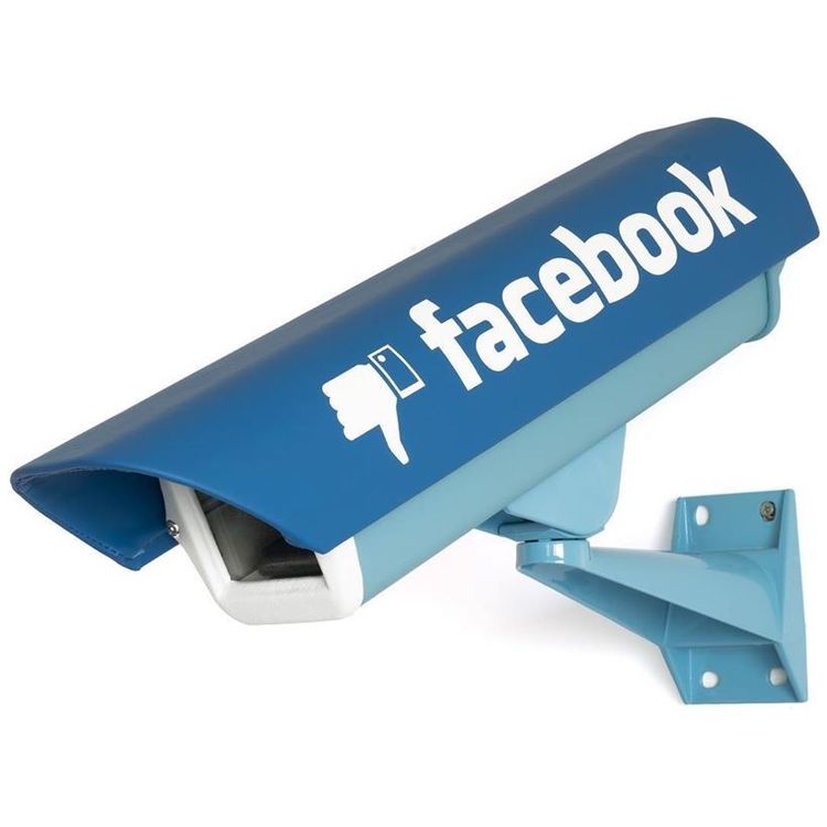 Facebook Social Security Camera by Fidia Falaschetti