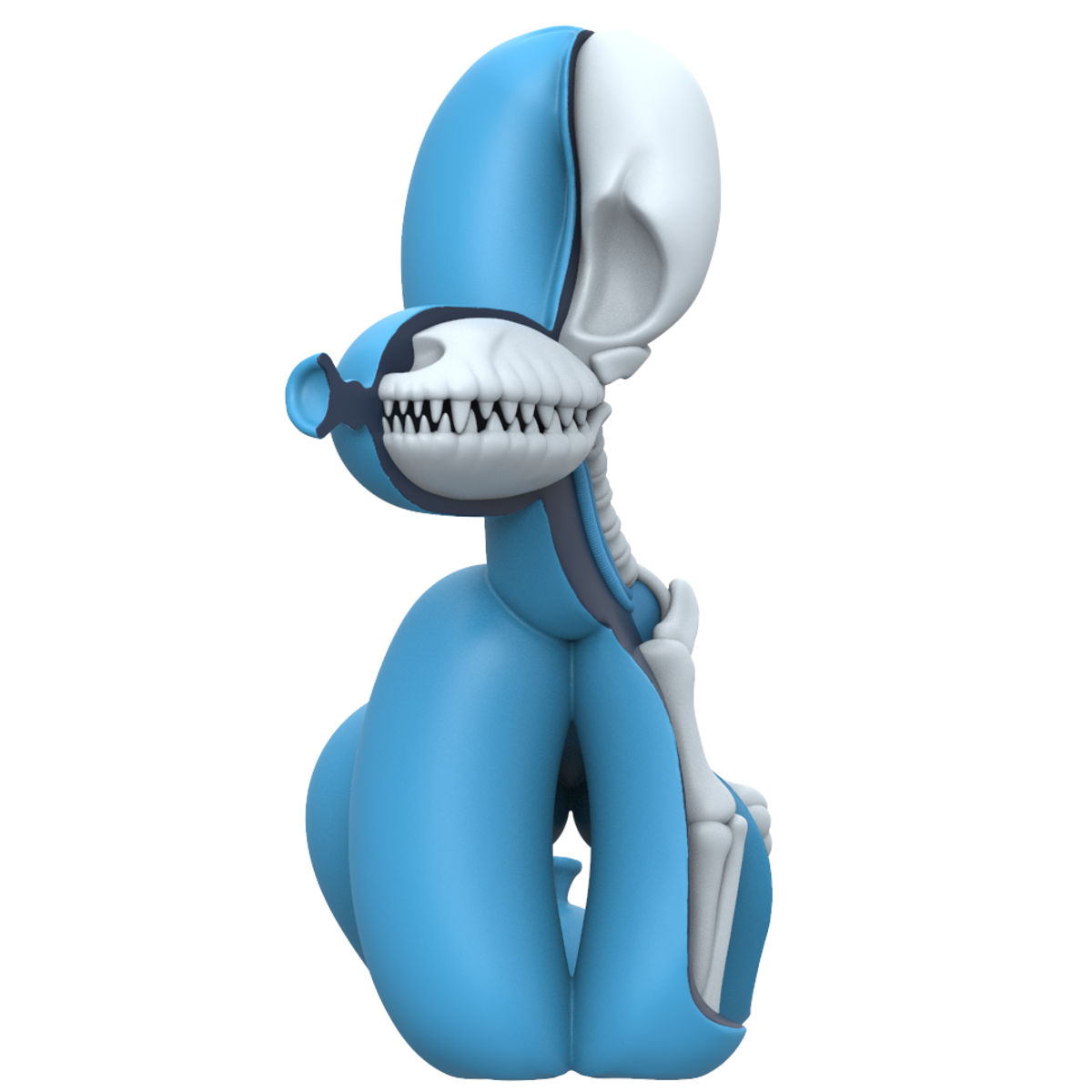 Blue Dissected POPek