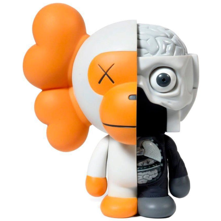 Grey Dissected Milo by BAPE (A Bathing Ape)