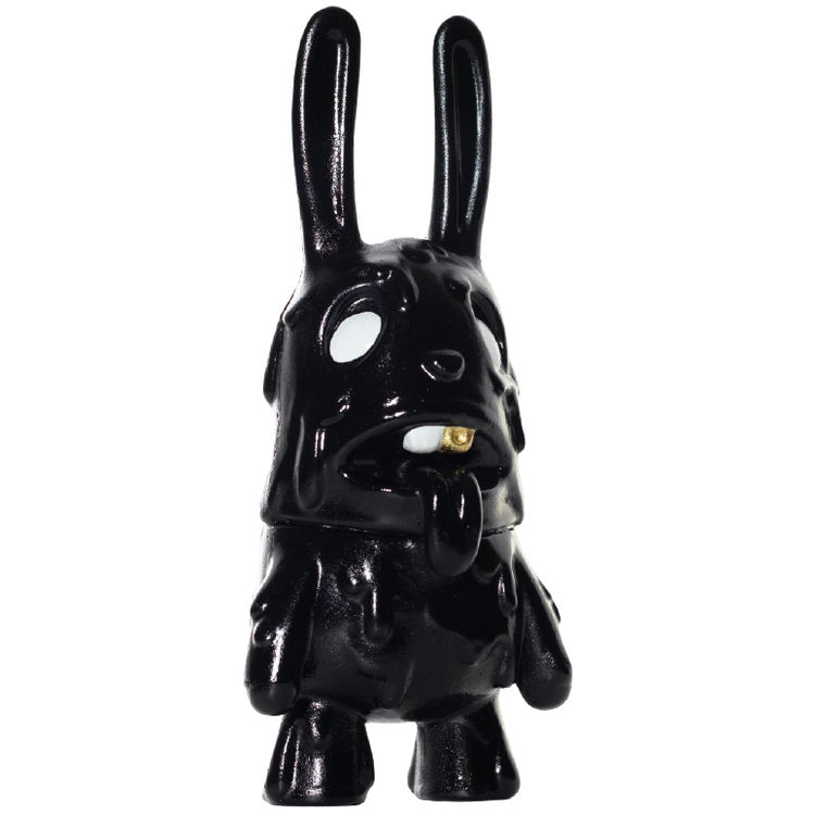 Black Zombie Bunny by Fetch for Donuts (Aleana Soto)