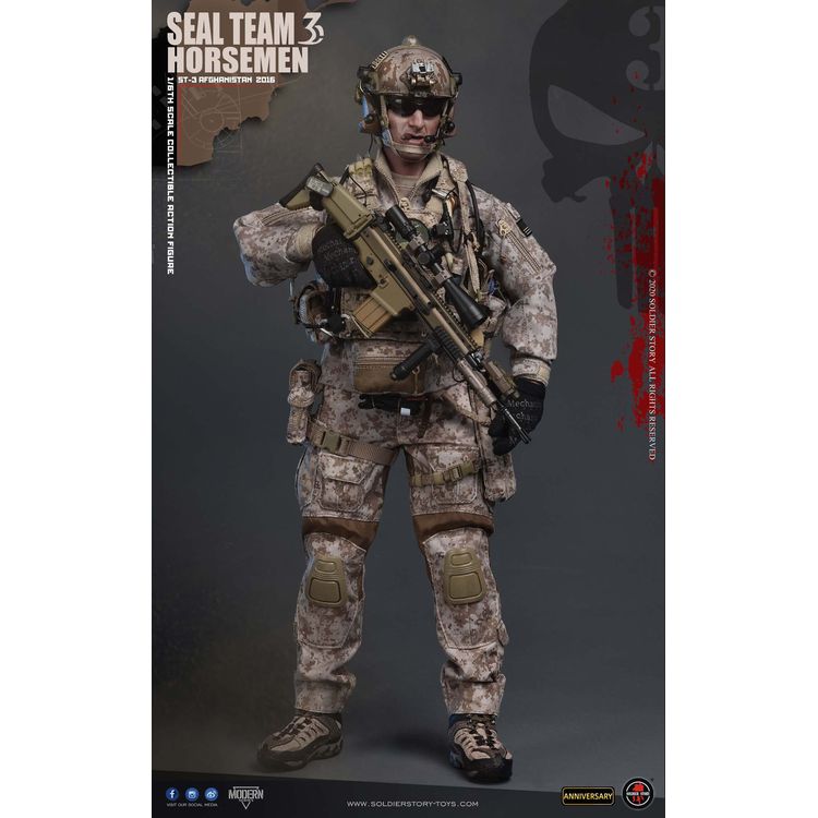 SEAL TEAM 3 HORSEMEN - ST-3 AFGHANISTAN 2016 - SS-120 by Soldier Story