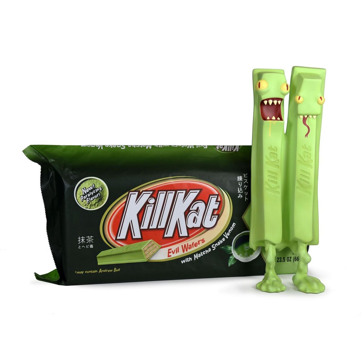 14.5" Matcha Snake Venom Kill Kat