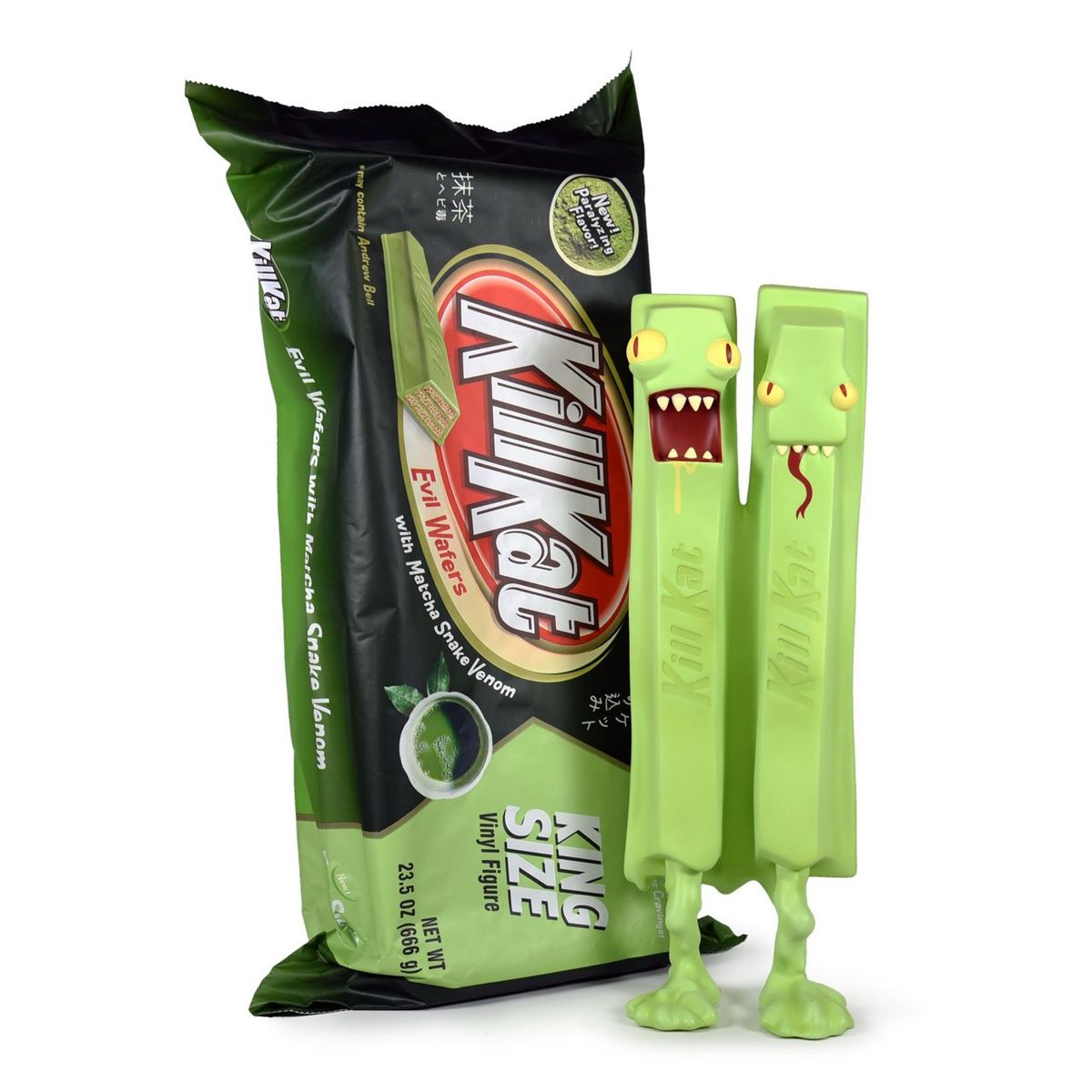 14.5" Matcha Snake Venom Kill Kat