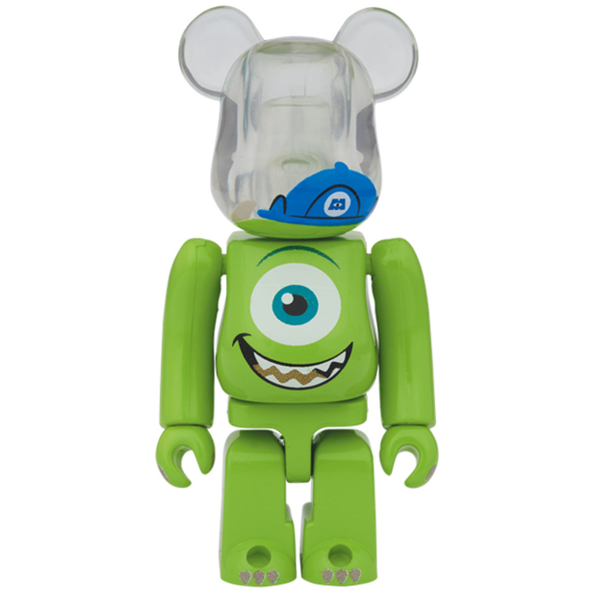 100% + 400% Mike : Monsters Inc. Bearbrick (Set)