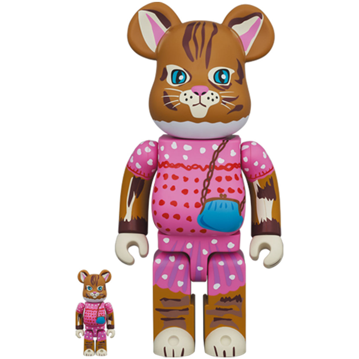 100% + 400% Nathalie Lete Bearbrick (Set)