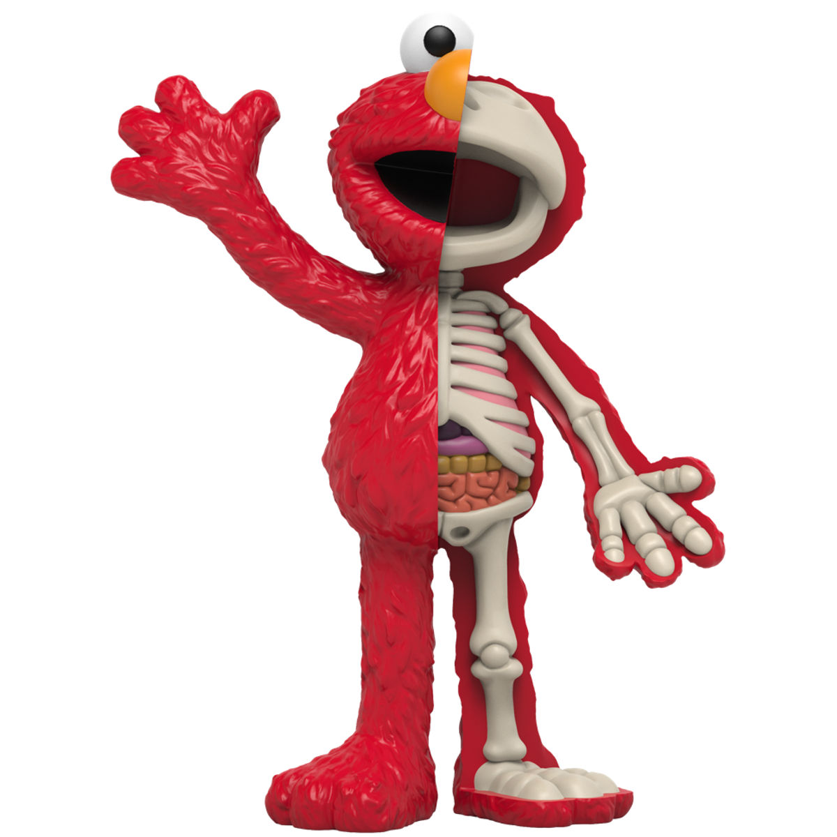 47" Lifesize XXRay Sesame Street : Elmo
