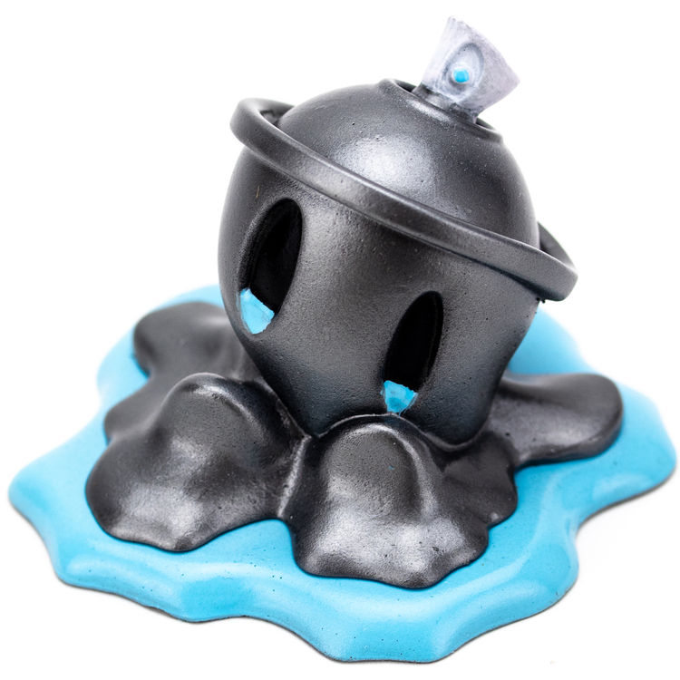 Blue Too Hot Melt Bot by Czee