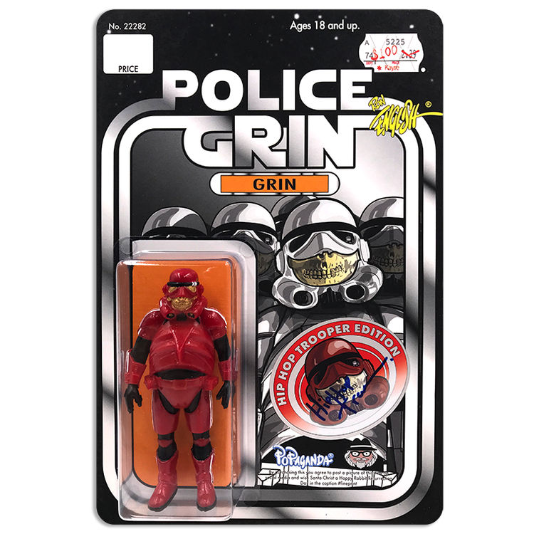 HipHop Trooper Police Grin by Ron English