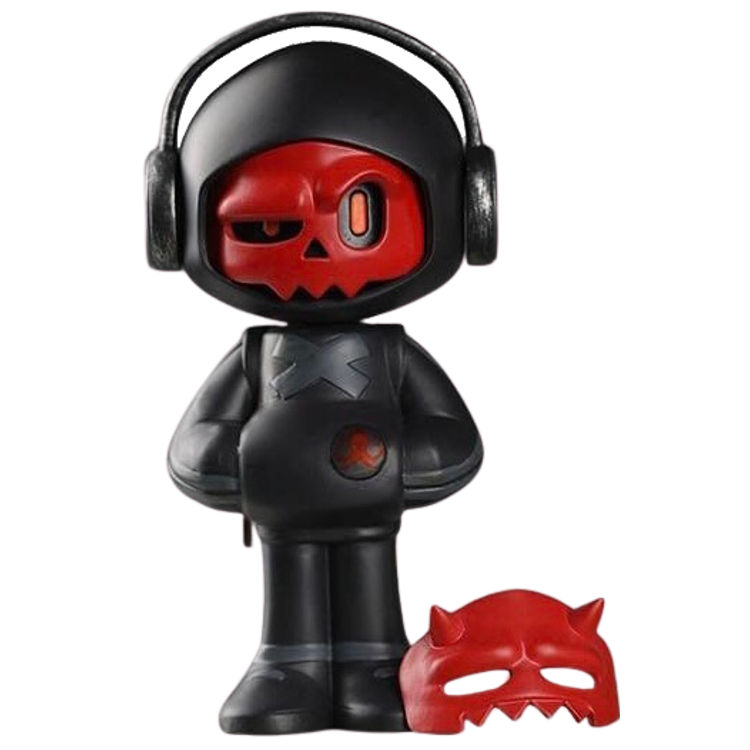 Mr Bone Red Octopus by D.A.T. Studio