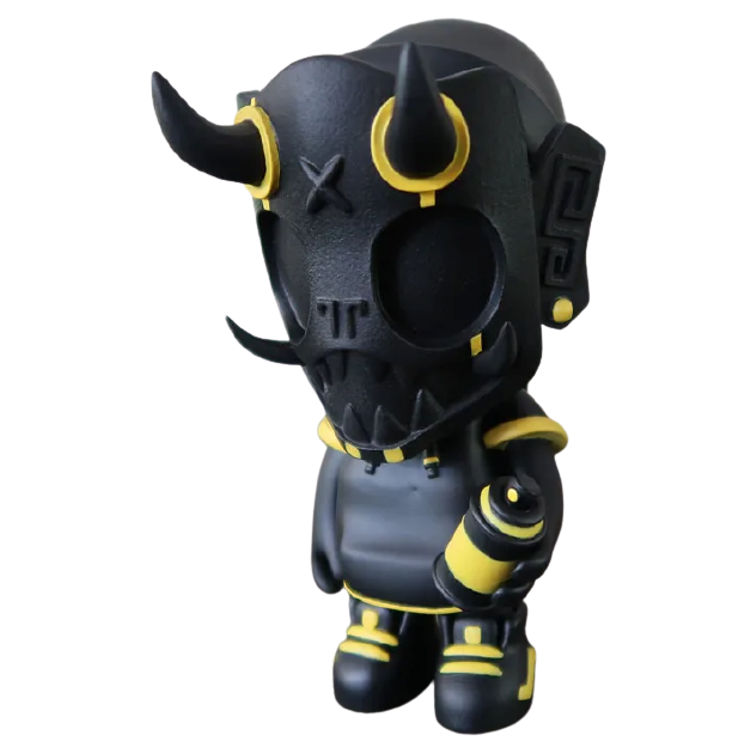 Puck - Little Painter Yellow Jacket by Chris Dokebi