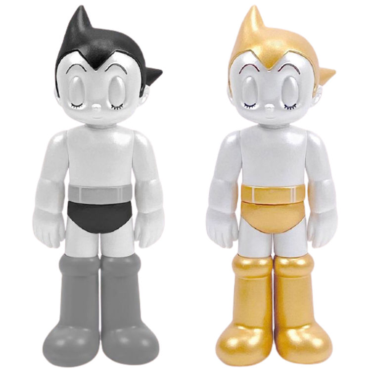 Silver + Gold Metallic Astro Boy (Set) by Tezuka Productions