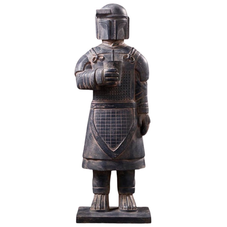 9.5" Black Bobacotta by Luke Chueh