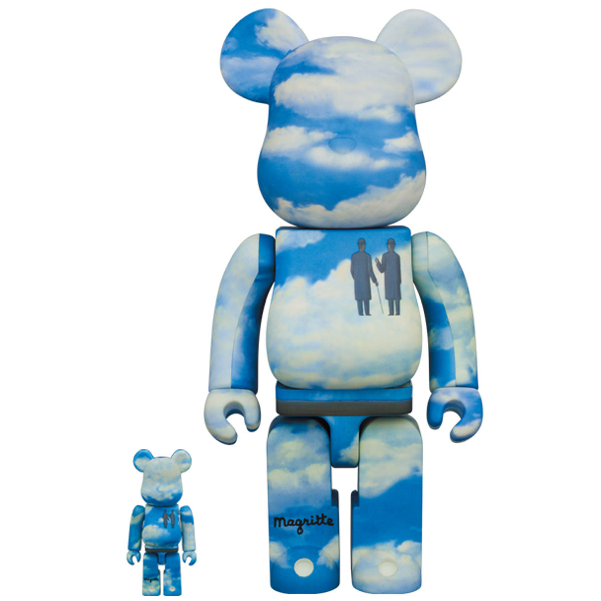 100% + 400% La Reconaissance Infinie Bearbrick (Set)