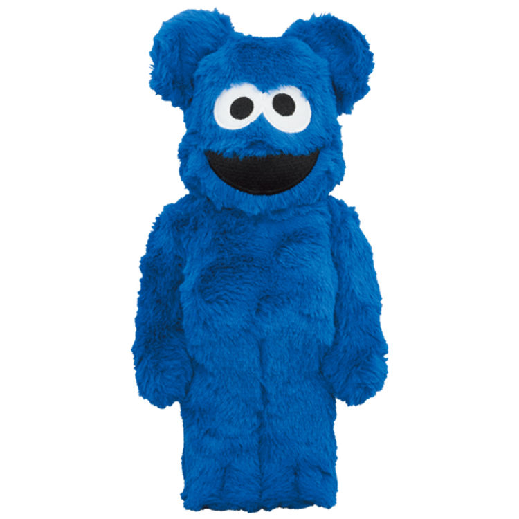 400% Cookie Monster Costume Bearbrick by Jim Henson