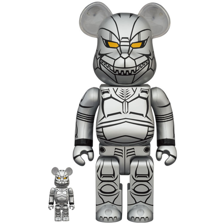 100% + 400% Mechagodzilla Bearbrick (Set) by TOHO