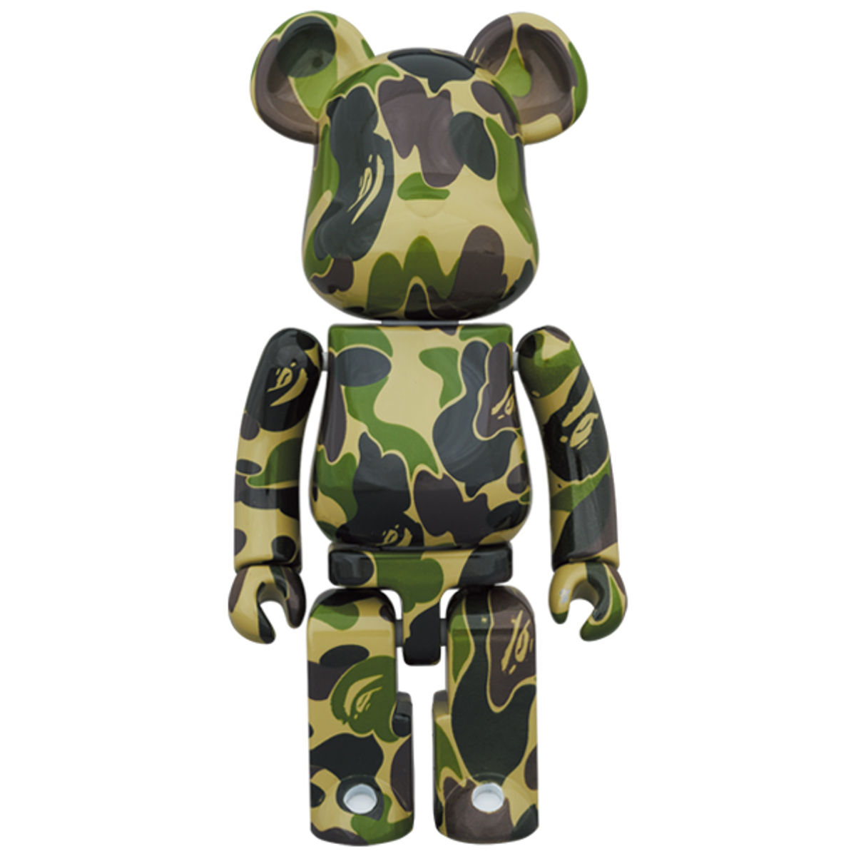 200% Green Alloy ABC Camo Chogokin Be@rbrick