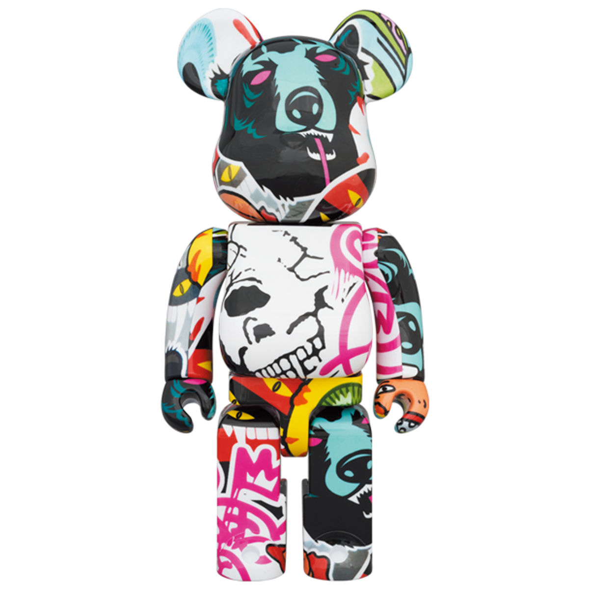 100% + 400% Mishka 2020 Bearbrick (Set)