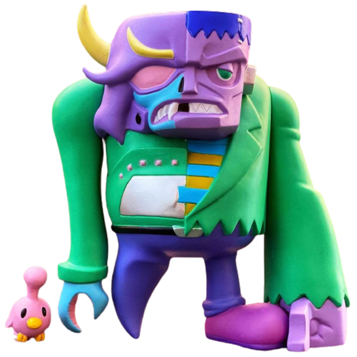 Purple Kaiju Frankenstein
